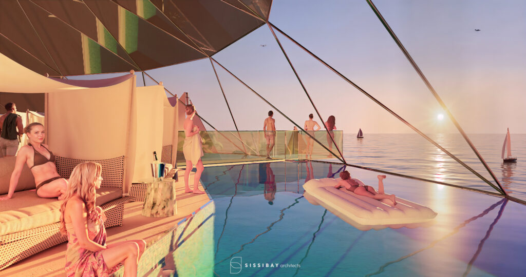 Crystal Beach Club | Projekte SISSIBAY architects, Innsbruck Crystal Beach Club | Projekte SISSIBAY architects, Innsbruck