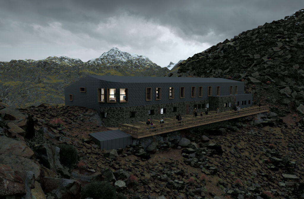 Wettbewerb Glungezerhütte | Projekte SISSIBAY architects, Innsbruck Wettbewerb Glungezerhütte | Projekte SISSIBAY architects, Innsbruck